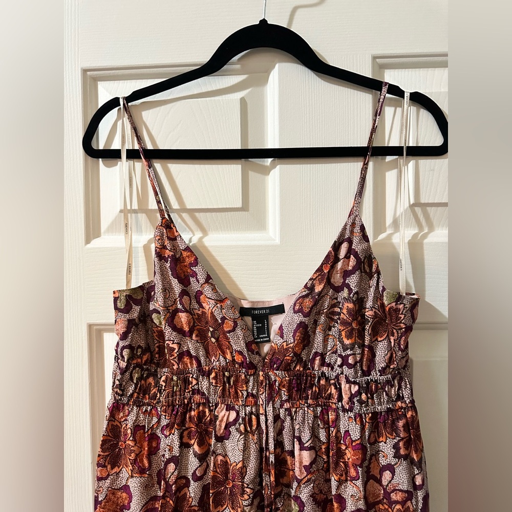 Forever 21 Multicolor Floral Maxi Dress - Picture 2 of 5